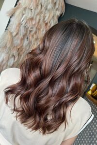 Brunette Hair Colours at Gary Pellicci Hairdressers in Essex