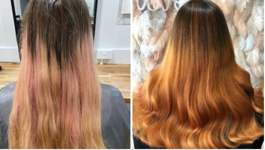 Red Hair Colour Ongar Hairdressers
